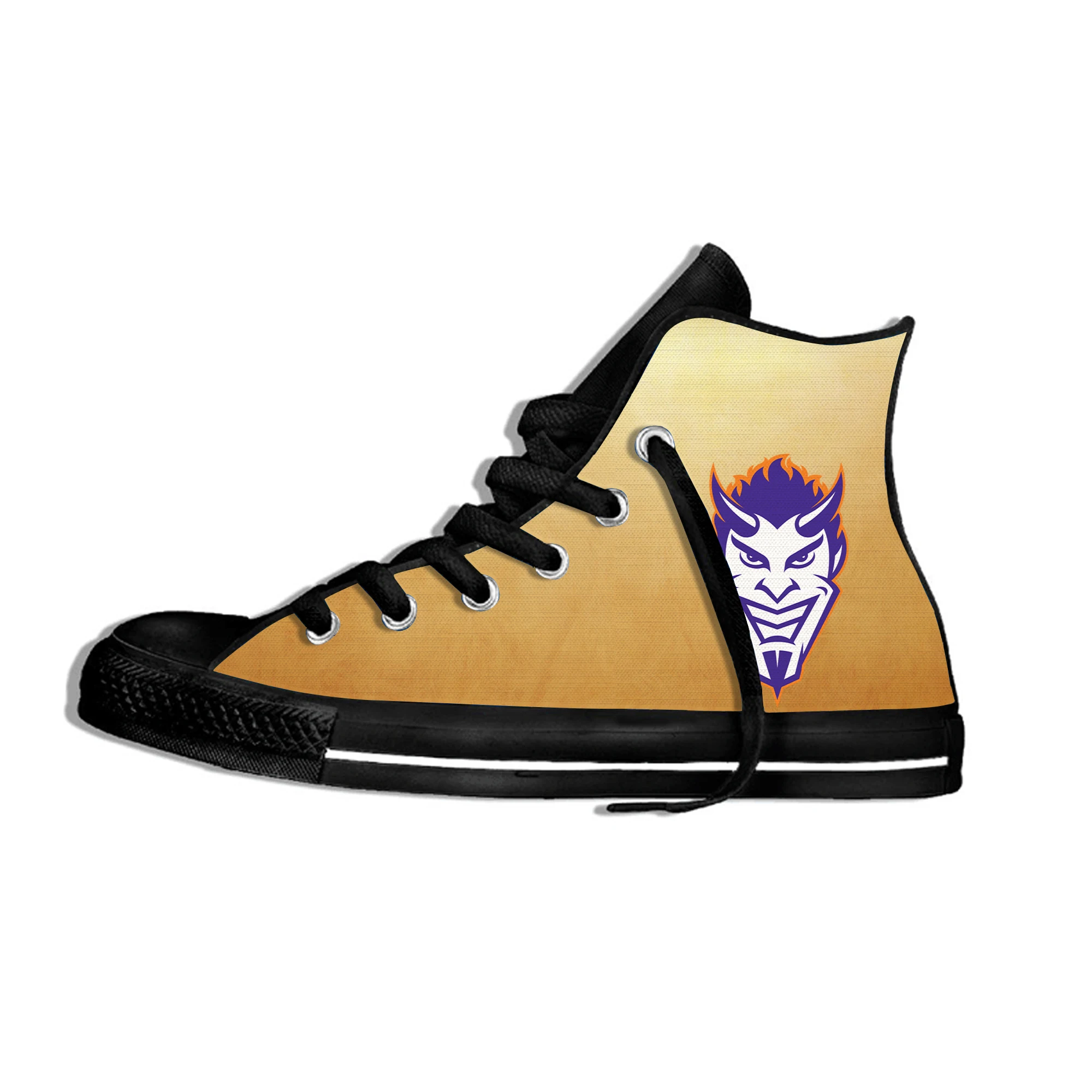 

Lightweight Men's/women's Northwestern State Shoes Casual University Flat Canvs Sneakers Breathable High Top Shoes