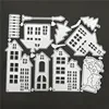 City Building Shape Decor Greeting Card Metal Cutting Dies Stencil DIY Scrapbook Paper Photo Album Craft Template Dies ► Photo 3/4