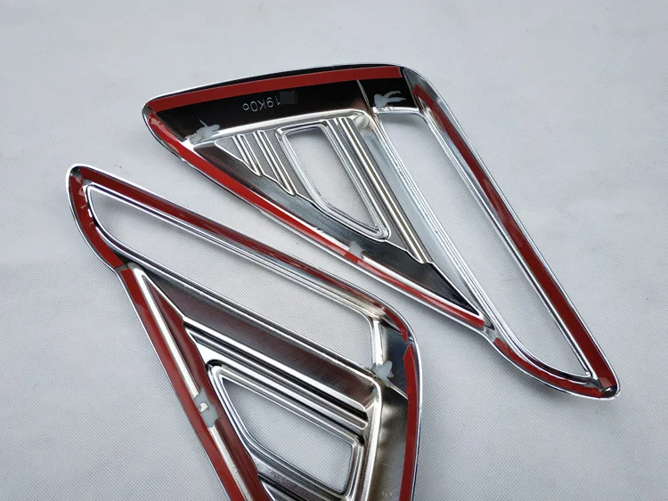 For Kia Cerato k3 4 2019 Rear Tail Fog Light cover rear fog lamp Trim car accessories plastic Chrome (5)