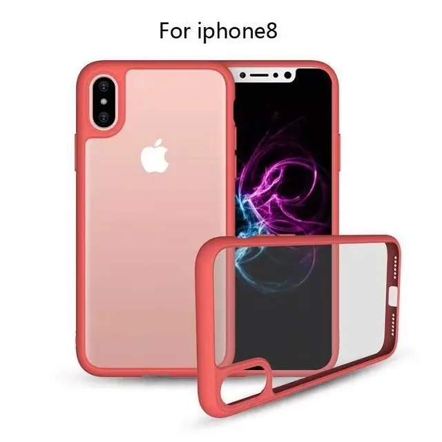 ТПУ телефон Чехол для iPhone 7 Plus 6 S плюс 6splus Прозрачный защиты оболочка задняя