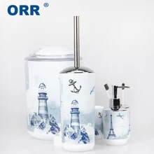 Башня 4 шт. набор для барной комнаты toiletbrщётка стакан для зубной щетки диспенсер для мыла ORR