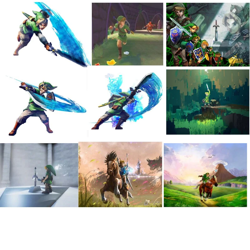 diamond painting Cartoon The Legend Of Zelda Breath Of The Wild Wall