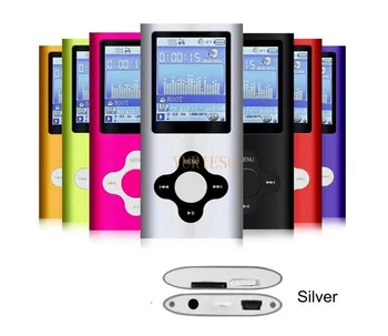 

DHL 50PCS Portable MP3 / MP4 Player with Photo Viewer, E-Book Reader and Voice Recorder and FM Radio Video Movie