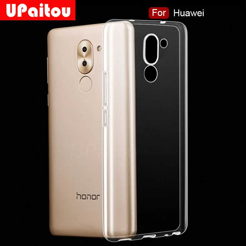 UPaitou Ультратонкий Мягкий ТПУ чехол для huawei Honor Y6 II 6A 5C 8 V8 9 6X Note Max силиконовый