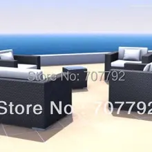 Современные мебель из ротанга мебель, диван для патио открытая терраса мебель диван набор
