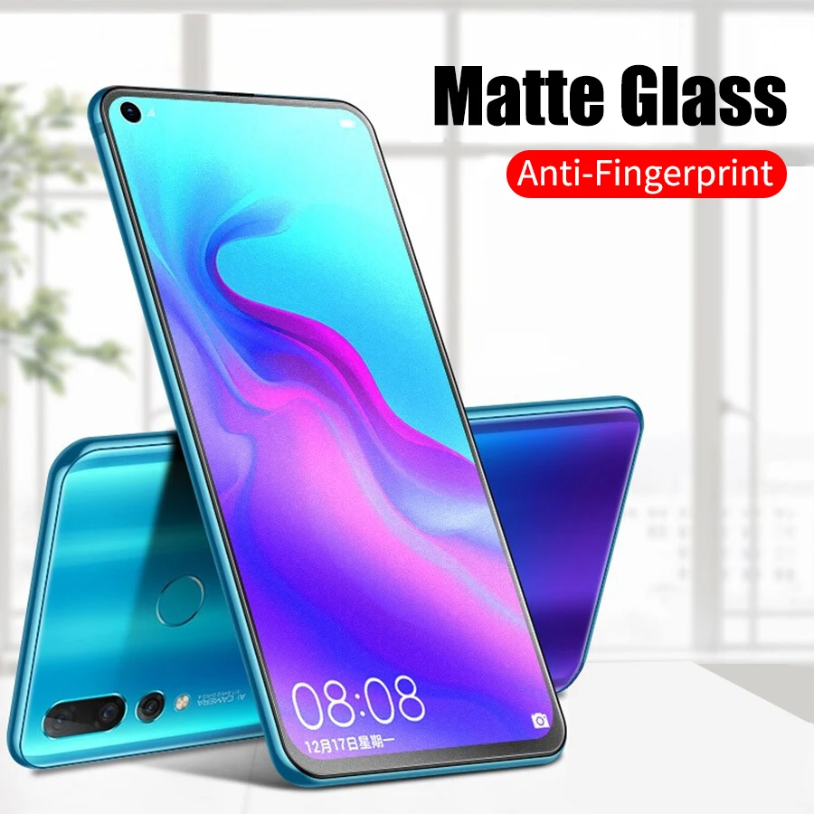Матовое закаленное стекло для Huawei P20 Pro P30 Lite Mate 20 20X Nova 3 3i 4 защитная пленка экрана с