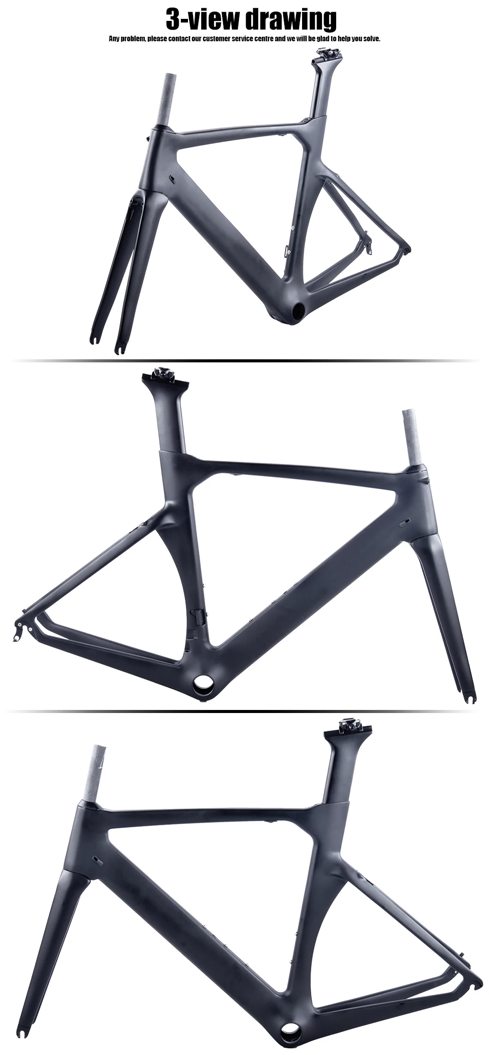 Perfect Tideace X brake full carbon racing frame road bike frames bike frameset 45/48/50/52/54/56cm carbon bicycle frame 5 Perfect Tideace X brake full carbon racing frame road bike frames bike frameset 45/48/50/52/54/56cm carbon bicycle frame 5