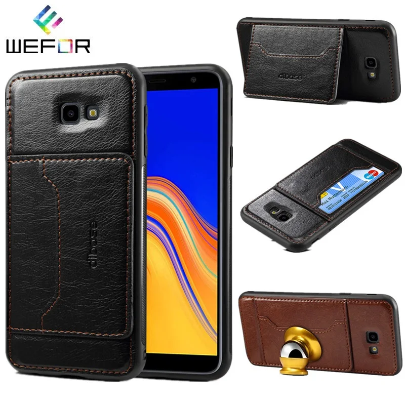 

Case for Samsung Galaxy M10 M20 A30 A50 Wallet Cover with Credit Card Slot Slim Leather Protective Cover for Galaxy J4 Plus 2018