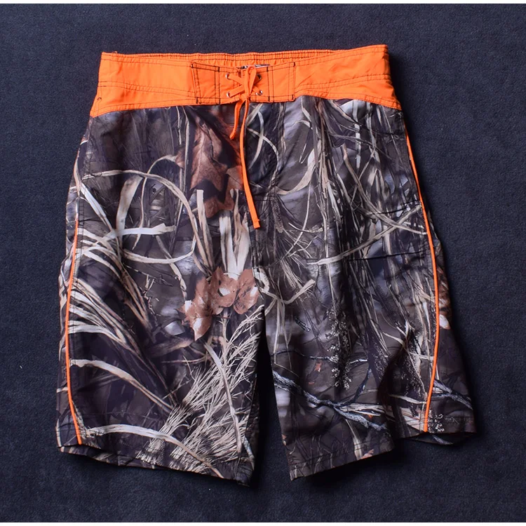 

2017 Summer Mens Swim Short Mens Swimming Beach Surf Shorts Hunting Camouflage Sports Shorts Men's Short Hiking Pants Promotion
