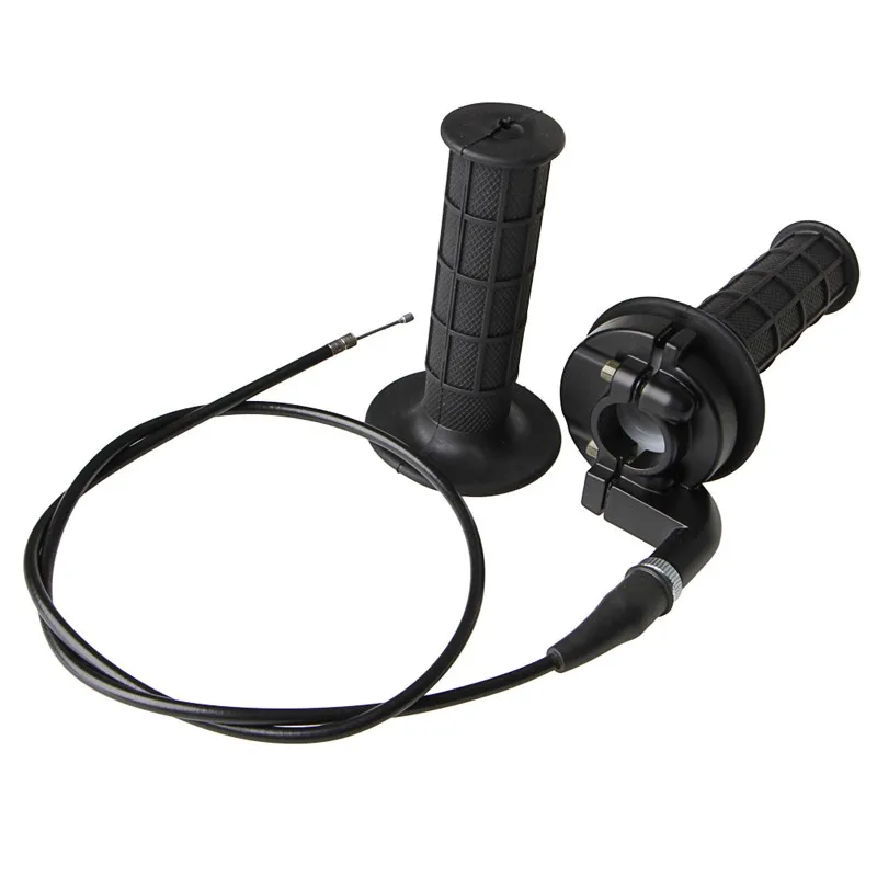 

New Hot High Quality 1 Pair 22MM Throttle Grip Casing With Cable Handle Bar Grips Fit For Honda