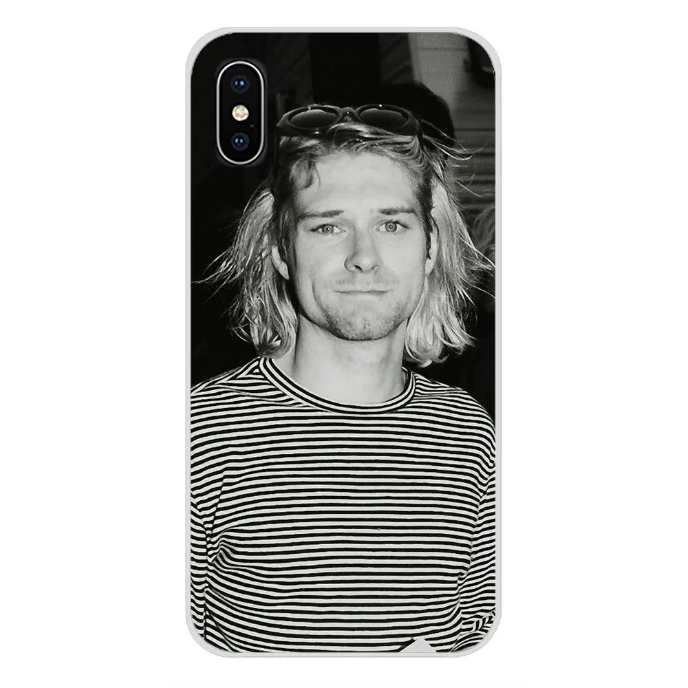 Для Xiaomi Redmi 4A S2 Note 3 3S 4 4X 5 Plus 6 7 6A Pro Pocophone F1 аксессуары чехол Nirvana Kurt Cobain Grunge Rock