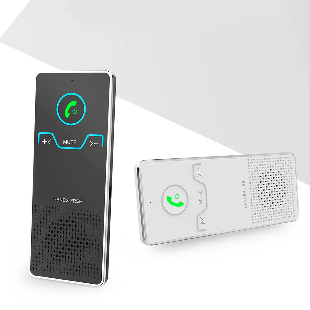 

Wireless Handsfree Bluetooth Car Kit Sun Visor Handsfree Speaker Speakerphone Car Audio MP3 Player Voice Broadcast