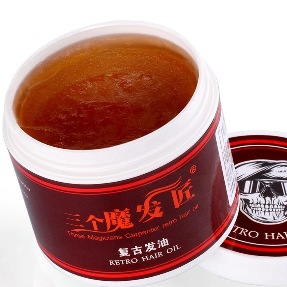Buy Retro Hair Oil Pomade Strong Restoring Pomade Long Lasting Hair Cream Keep