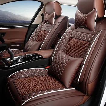 

Universal Leather car seat covers For Audi A6L Q3 Q5 Q7 S4 A5 A1 A2 A3 A4 B6 b8 B7 A6 c5 c6 A7 A8 car accessories styling