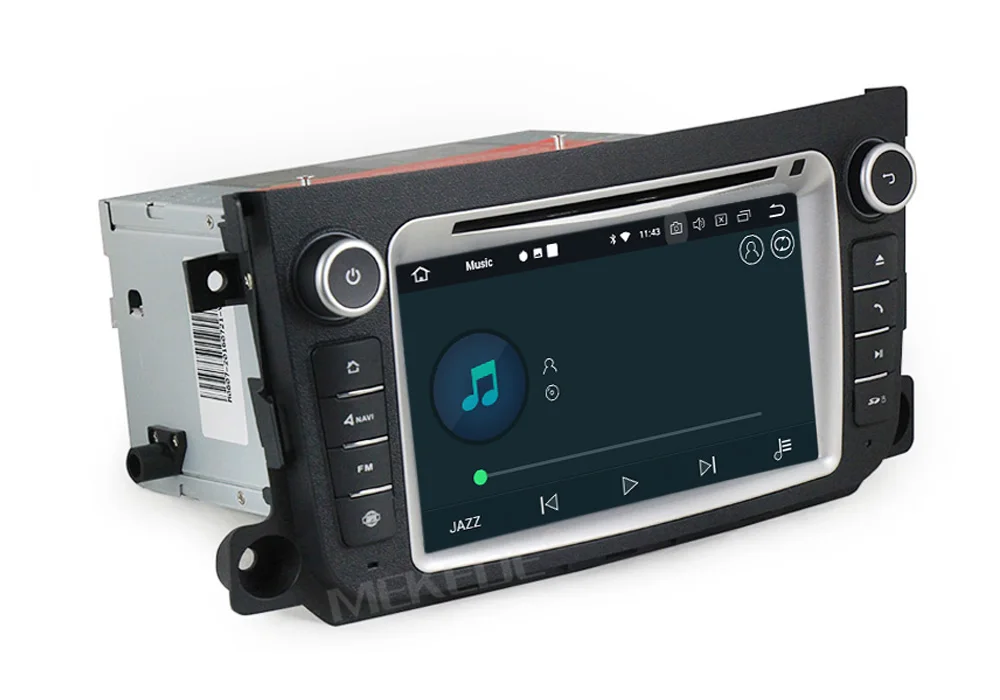 Sale PX5 Android 8.0 Car Multimedia DVD GPS player for Benz Smart Fortwo 2011 2012  with 4G RAM 32G ROM WIFI BT radio  free shipping 31