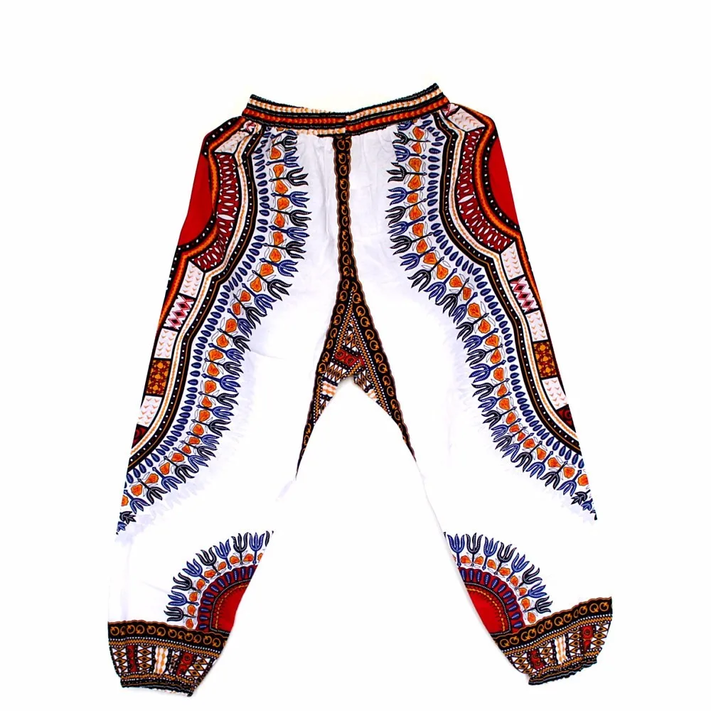 african fashion style African Dashiki Print Trouser Design women Pants Traditional African Clothing Print Dashiki Fabirc Pants For Women And Men african robe