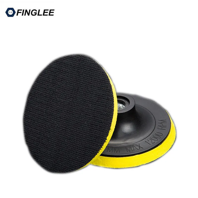 Фото FINGLEE 80/100/125 мм M14 2 шт. Пластик Подушка под спину угловый шлифовальник диск FINGLEE 80/100/125 мм M14 2 шт. Пластик Подушка под спину угловый шлифовальник диск