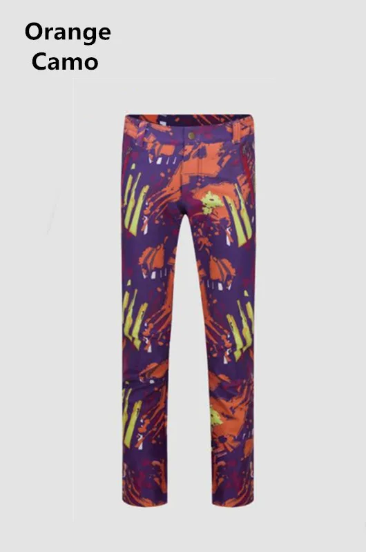 Orange Camo pants Мужская теплая флисовая куртка-кардиган для рыбалки, Осень-зима, мужская рубашка для рыбалки, камуфляжная - Цвет: Orange Camo pants