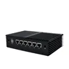QOTOM Kaby Lake CPU Fanless Mini PC Q525G6 Q535G6 3965U/Core i3-7100U 6 Gigabit NIC Router AES-NI PF Ubuntu CentOS 6