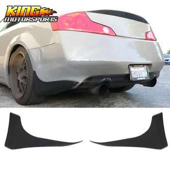 

Fit For 86-91 Mazda RX7 FC3S Unpainted Rear Bumper Spats Aprons Splash Guards Pair