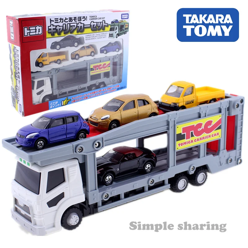 Набор моделей грузовиков TAKARA TOMY TOMICA литой миниатюрный детский автомобиль