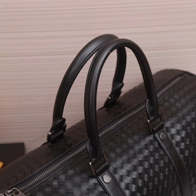 Kaisiludi кожаная тканая сумка, мужская сумка для путешествий, фитнеса, сумка для покупок, модная мужская и женская сумка