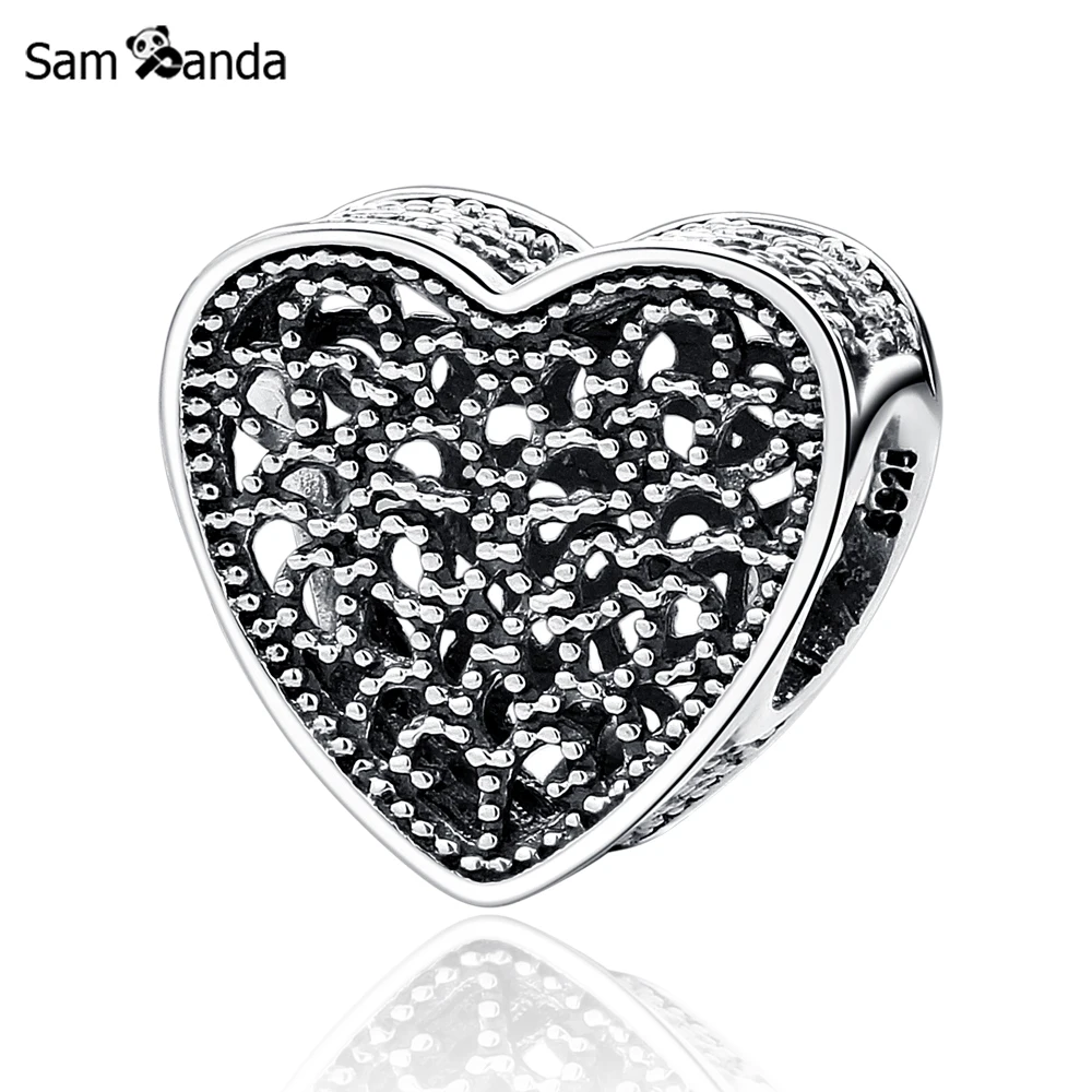 Подлинные искусственные серебряные бусины шармы|silver charms beads|charm beadsbracelet diy |