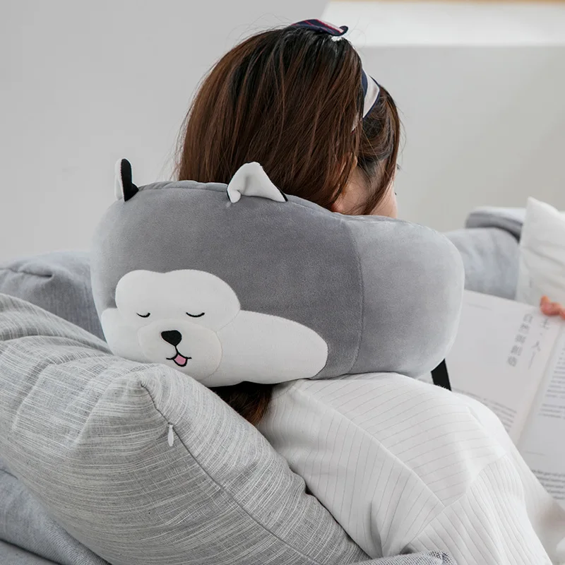 Dongzhur Husky juguetes de Peluche para niños juguetes de Peluche almohada lindo mullido Peluche Husky rodillas sentado regalo de Navidad para niños Dongzhur Husky juguetes de Peluche para niños juguetes de Peluche almohada lindo mullido Peluche Husky rodillas sentado regalo de Navidad para niños
