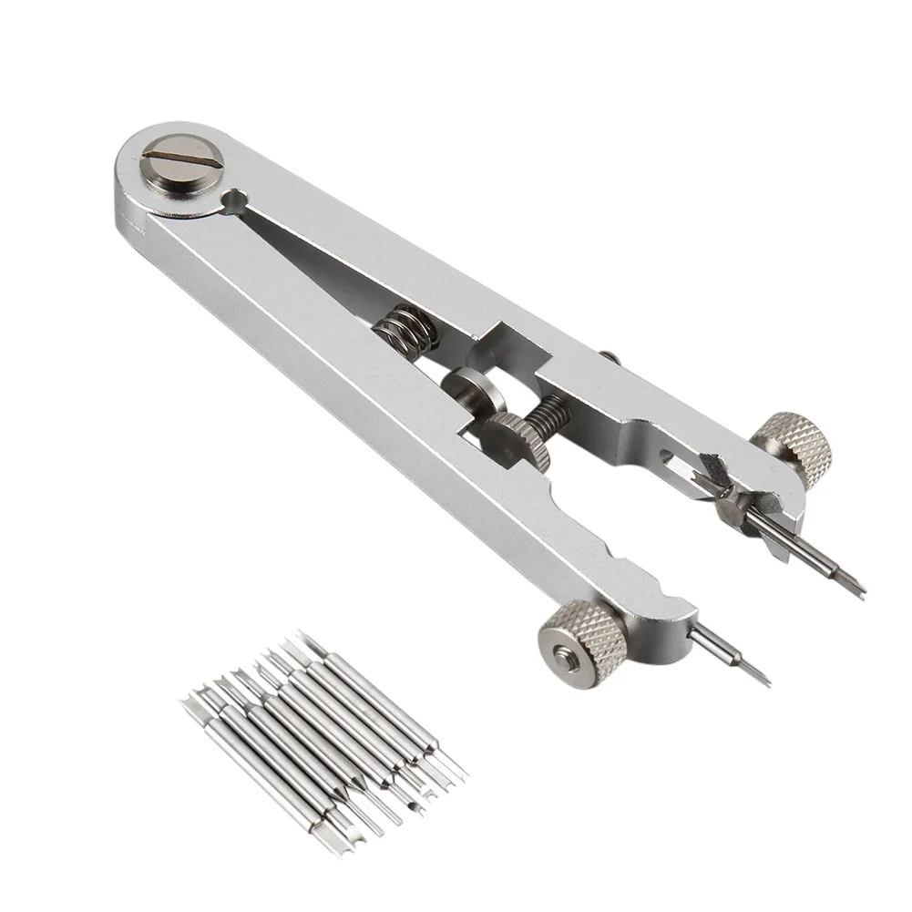 

1 Set Watch Bracelet Spring Bar Standard Plier Remover Replace Removing Tool Tweezer Kit --M25
