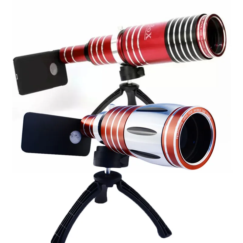  Orsda High-End 50X 80X Telephoto Zoom Lens Telescope Mobile Phone Camera Lenses with Tripod for Sma