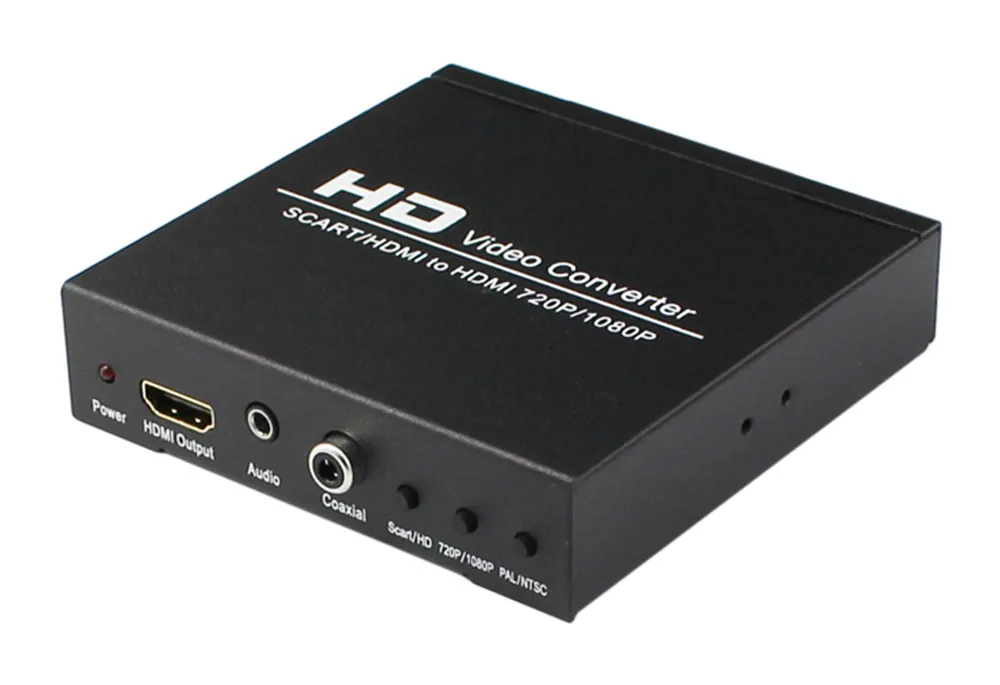 HDMI Converter Broom Head SCART to TV Video Scart Hdmi1080P |