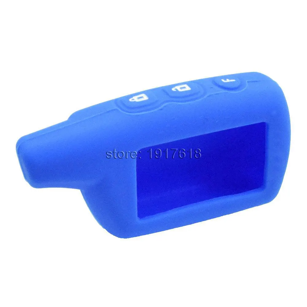 Silicone Remote Control Cover Case For Pandora DXL 3000 3170 3250 3290 3500 3700 Russia 2-Way Car Alarm System LCD Transmitter remote control case cover