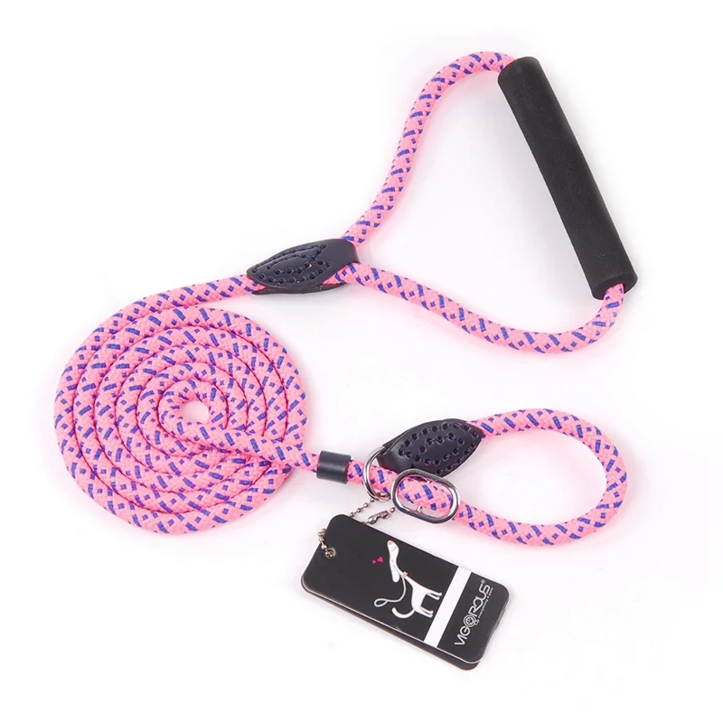 Pet Products Dog Leash Rope For Small Large Dogs Nylon Dog-Collar Leashes Harness Running Dog Lead Leashes Rope K9 (10)