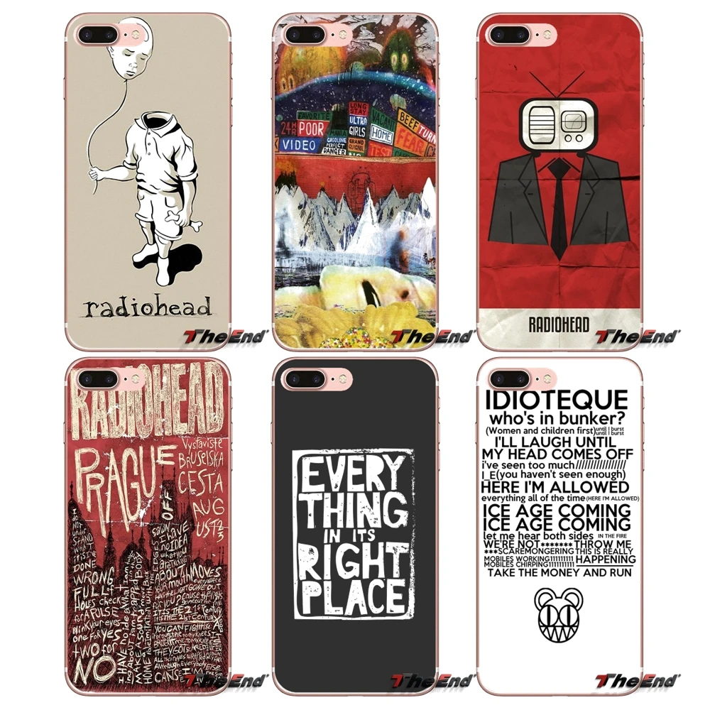 

Radiohead Everything in Its Right For Xiaomi Mi6 Mi 6 A1 Max Mix 2 5X 6X Redmi Note 5 5A 4X 4A A4 4 3 Plus Pro Soft Shell Covers