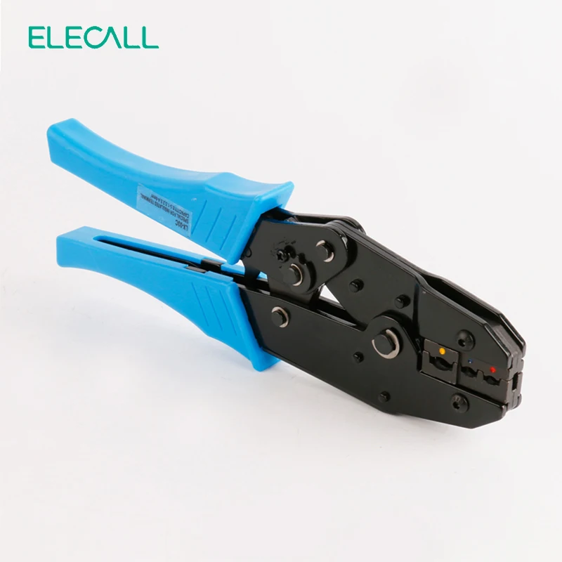 ELECALL ELE-03C (LY-03C) Мини-типа саморегулирующиеся обжимные плоскогубцы, 0,5-6 мм2 (20-16AWG) зажимы-клеммы инструменты