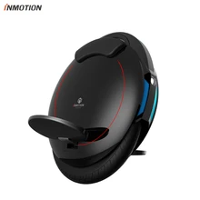 INMOTION обновленный V5F Электрический Одноколесный велосипед Одноколесный самокат с декоративными лампами