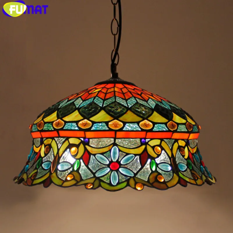 Stained Glass Pendant Light2