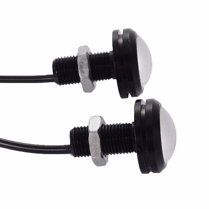 12V 18MM 23MM светодиодный eagle eye Противотуманные фары дневные DRL Дневной обратная