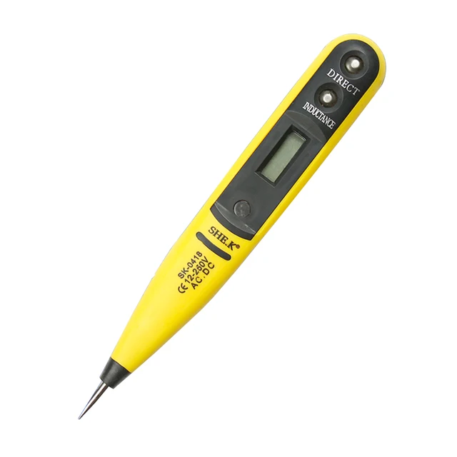 Best Price 1 Pcs AC/DC Voltage Detector Pen Digital Electrical Multi-sensor 12- 220V Measure Test Pen Electrical Instruments Best Price 1 Pcs AC/DC Voltage Detector Pen Digital Electrical Multi-sensor 12- 220V Measure Test Pen Electrical Instruments