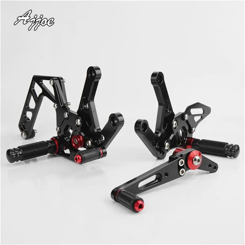 

R1 Motorcycle CNC Footrest Adjustable Rearset Rear Set Foot Pegs For YZF-R1 2015-2017