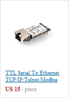 RS232 RS485 перейдите к Ethernet сервера конвертер TCP/IP 10/100 Ethernet DTU Серийный Сервер