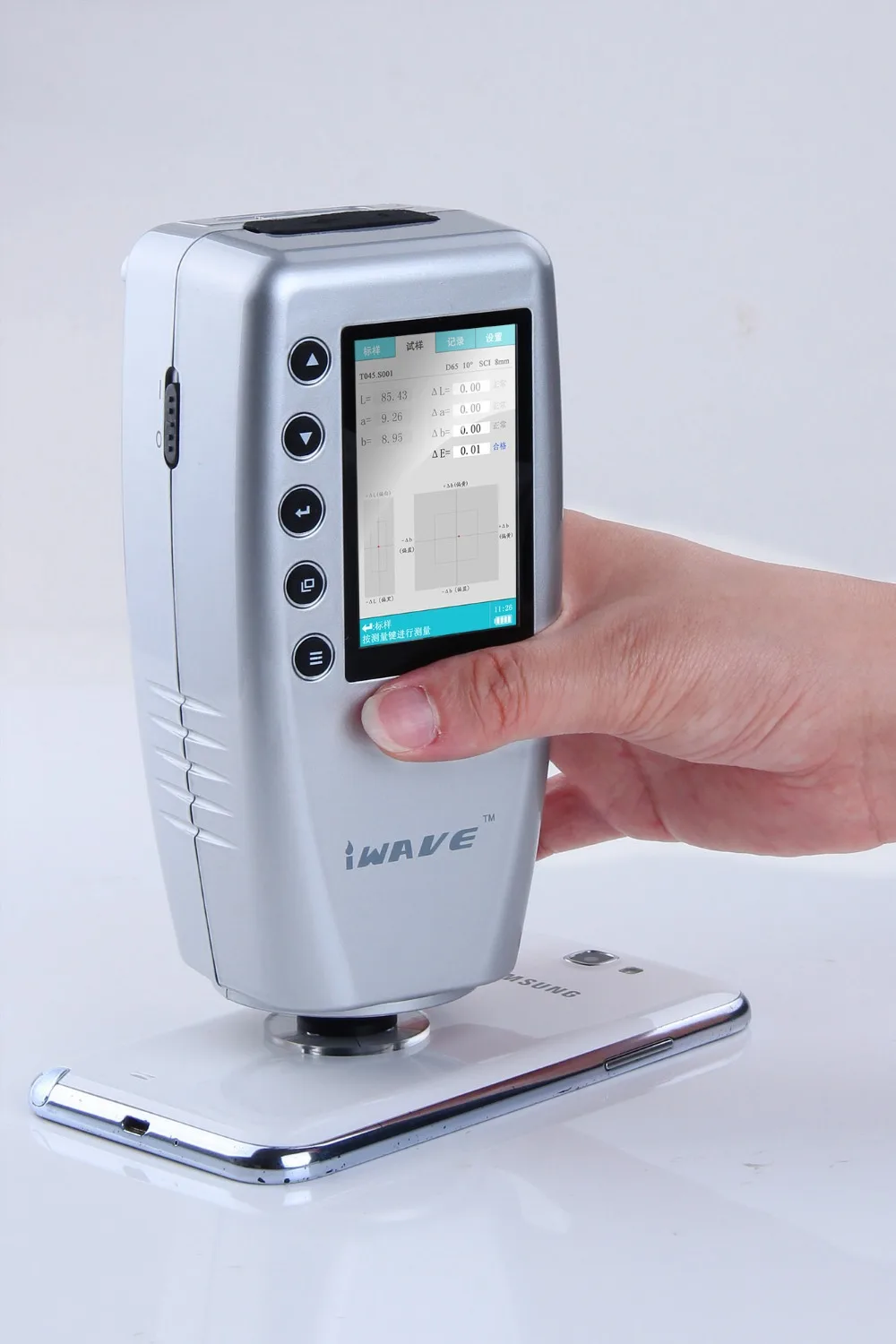 Portable Handheld colorimeter convenient automatic correction energy