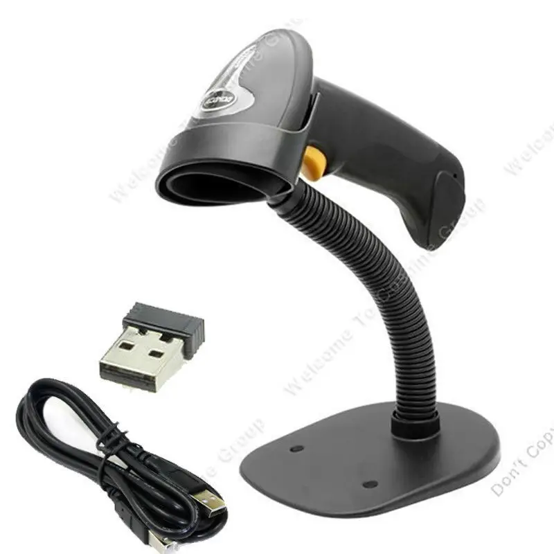 Prix pour Livraison Gratuite! CT007X 2.4 Ghz Sans Fil Sans Fil Laser Barcode Scanner Lecteur + Support Gratuit Prix pour Livraison Gratuite! CT007X 2.4 Ghz Sans Fil Sans Fil Laser Barcode Scanner Lecteur + Support Gratuit