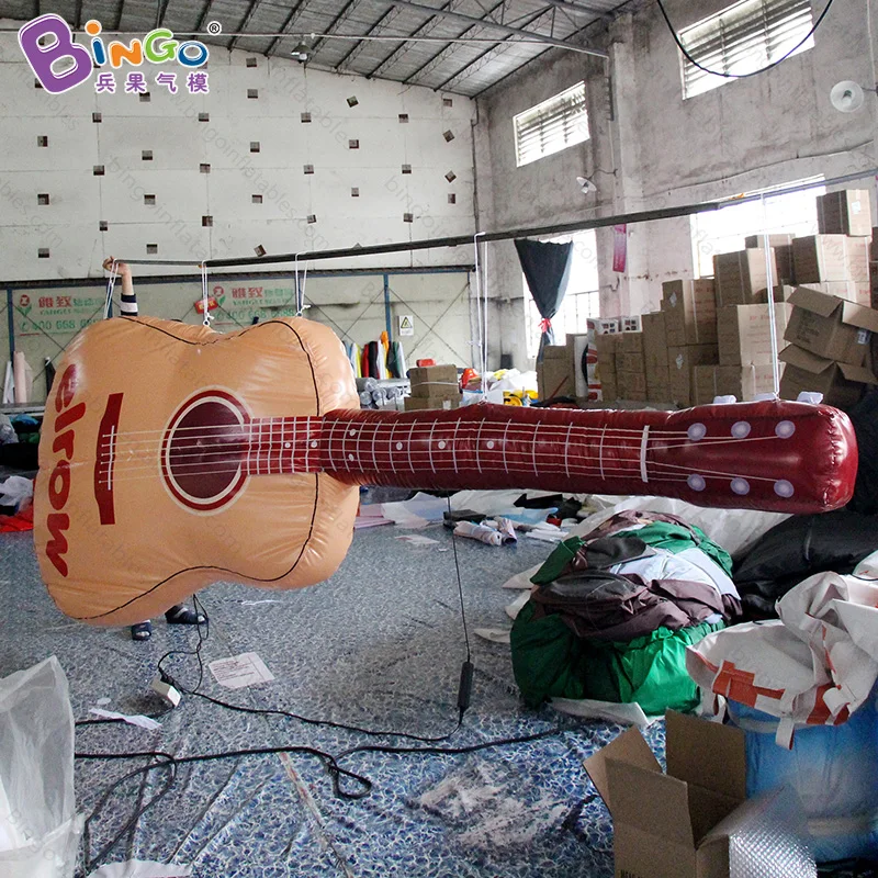 

4M long giant inflatable guitar for advertising events-inflatable toy