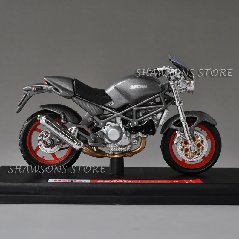 Литые игрушечные модели Maisto 1:18 Ducati Monster S4 уличный велосипед миниатюрная копия мотоцикла