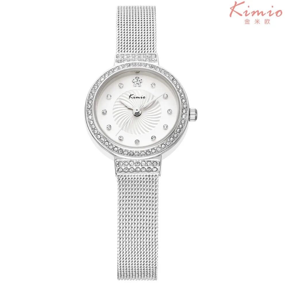 

Kimio Fashion Luxury Women Bracelet Ladies Wristwatch Quartz Gold Plated Watches Relogio Feminino Montre Femme KW6126