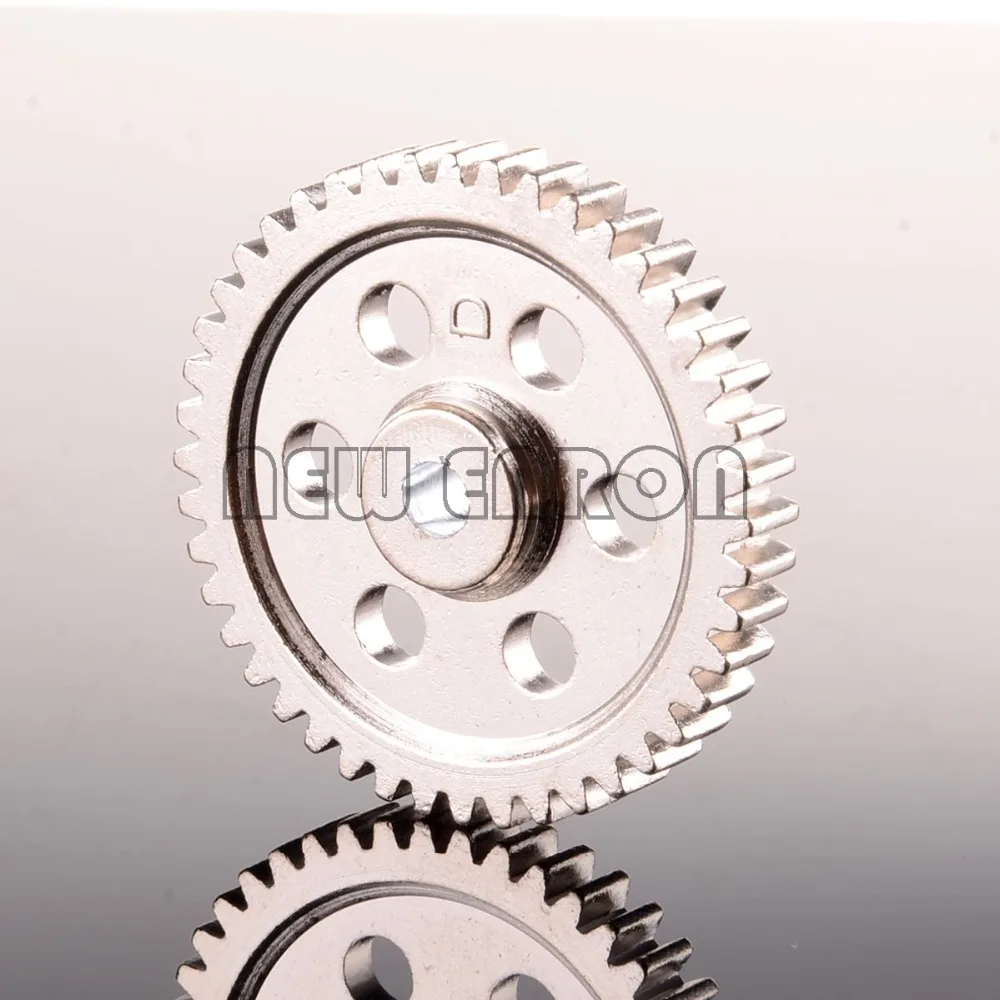 Новый ENRON RC 1/10 автомобиль Алюминиевый SPUR GEAR 44 T 05112 HSP Внедорожные багги запасные части серебро