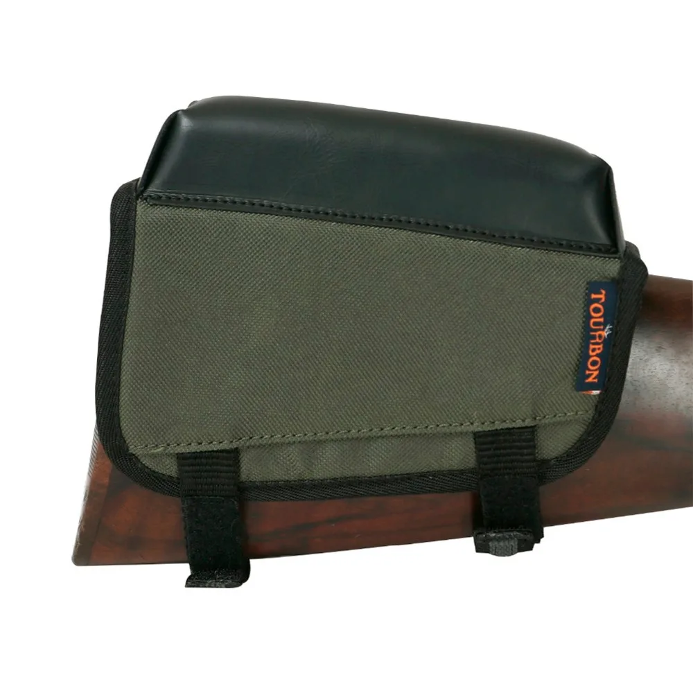 Tourbon принадлежности для охотничьего ружья винтовка приклад для дробовика щек подставка для отдыха Riser картриджи патроны держатель для левосторонней стрельбы