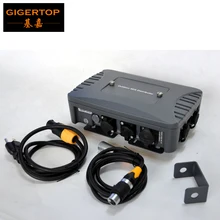 Gigertop TP-D1363 Водонепроницаемый 6 способ DMX Spliter с Seestronic водонепроницаемый силовой кабель DMX с вилкой хорошего качества