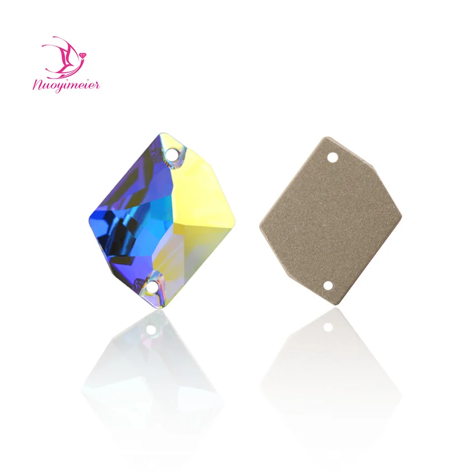 Crystal AB 3265 Cosmic Пришивные зеркальные плоские стразы s Платья Стразы для шитья